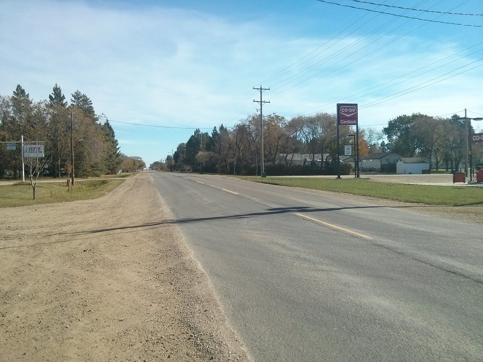 Souris Manitoba Highway Upgrades - Western Asphalt Products